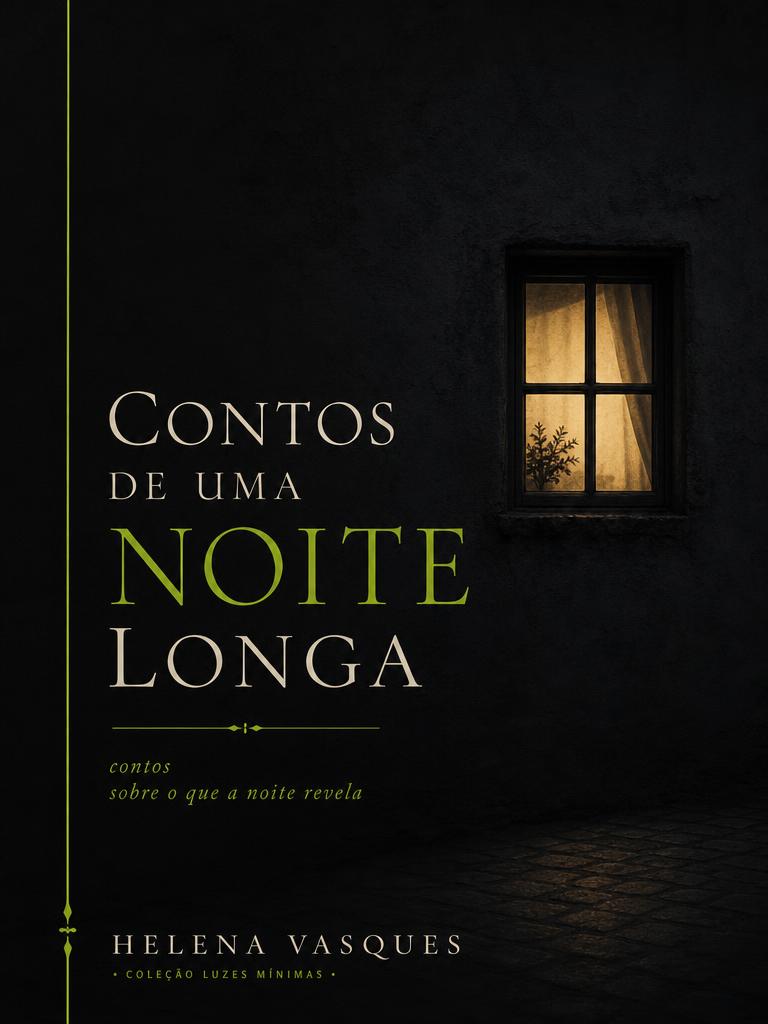 Capa do livro Contos de Uma Noite Longa de Helena Vasques