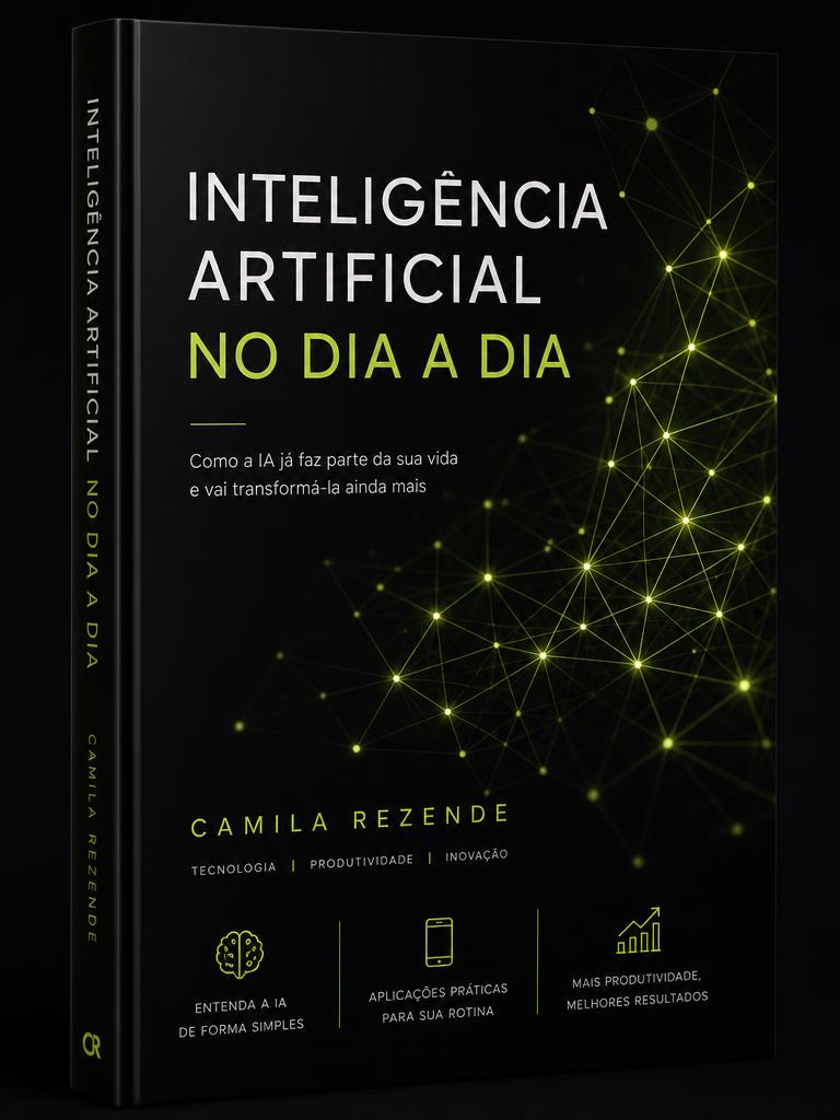 Capa do livro Inteligência Artificial no Dia a Dia de Camila Rezende